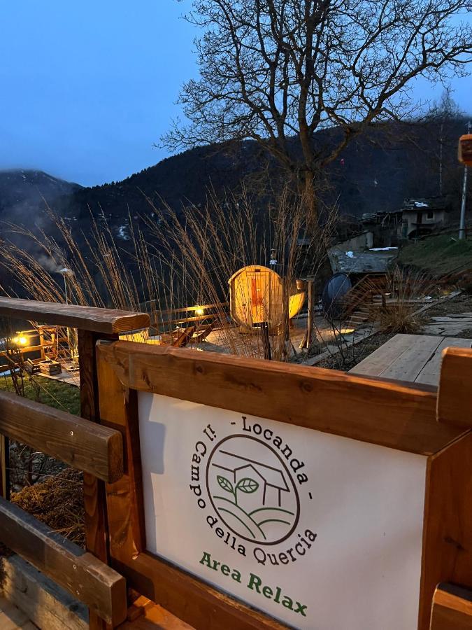 Locanda Il Campo Della Quercia San Damiano Macra Kültér fotó